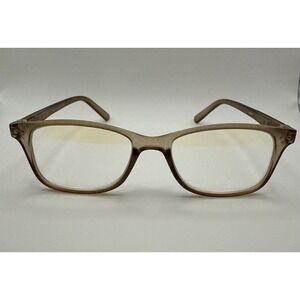 Optimum +2.50 Readers "Feel The Power" Rectangle Square Frame Full Rim Mocha